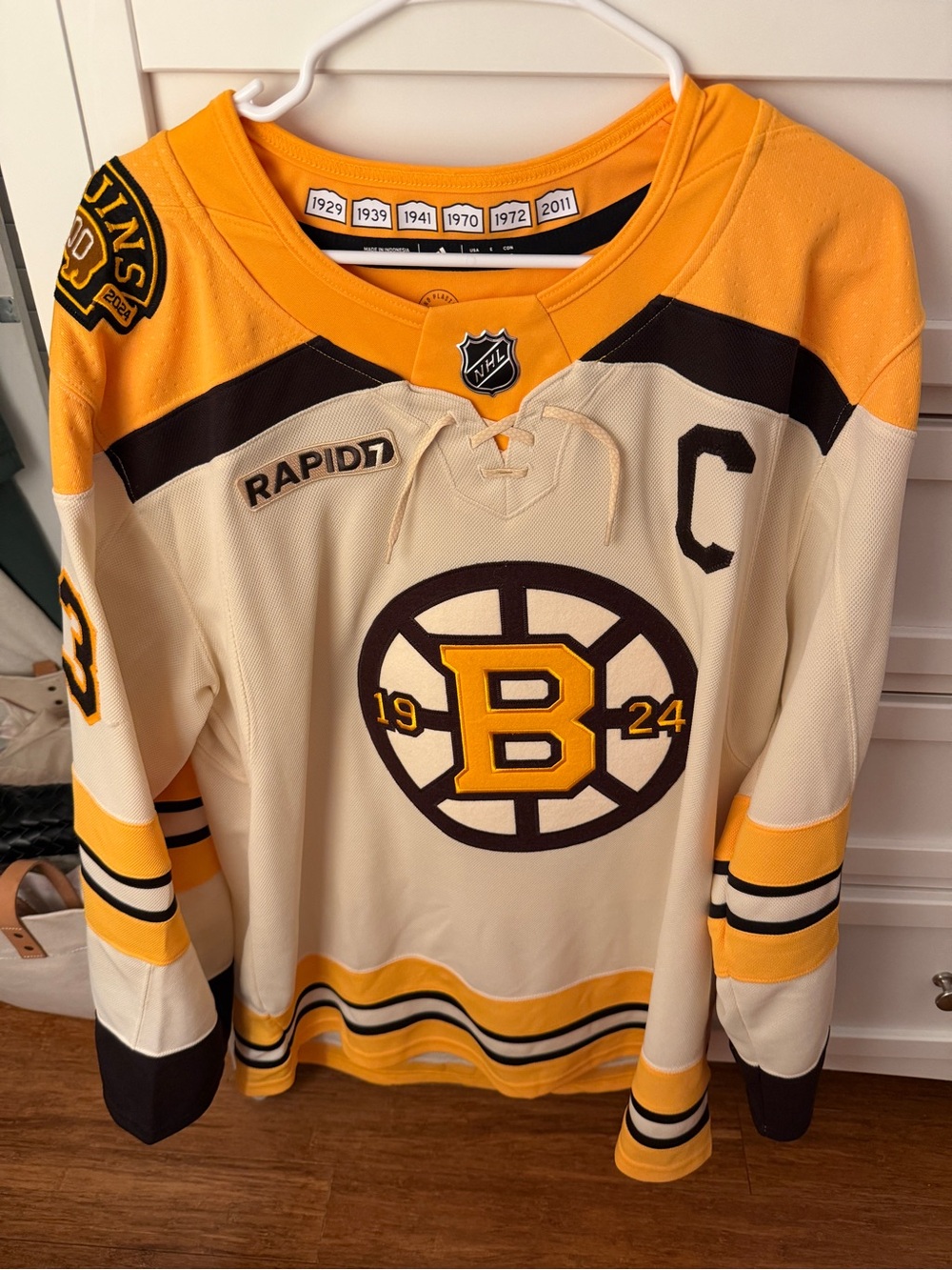 Boston Bruins Centennial Jersey
